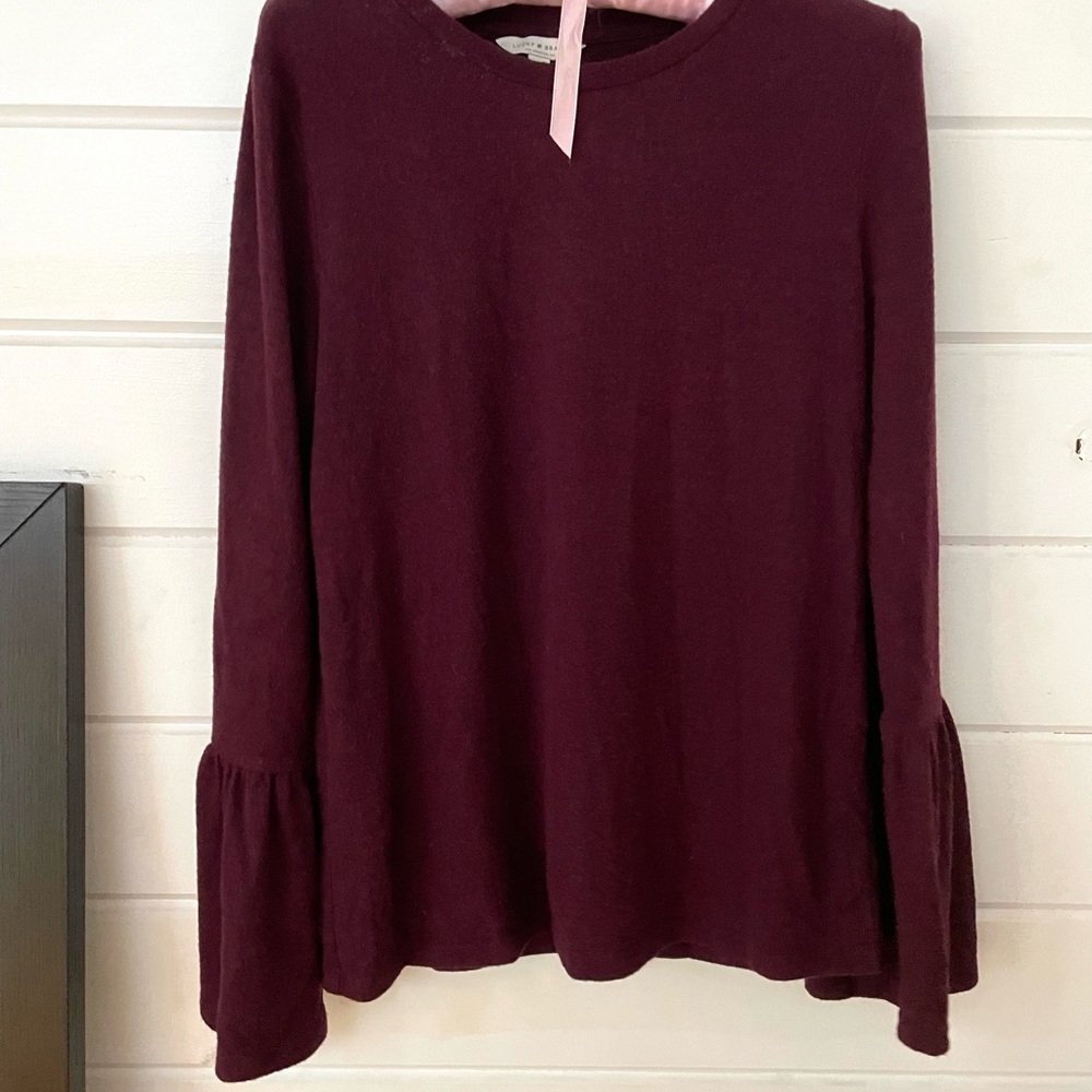 Lucky Brand Bell Sleeve Sweater. Sz xs